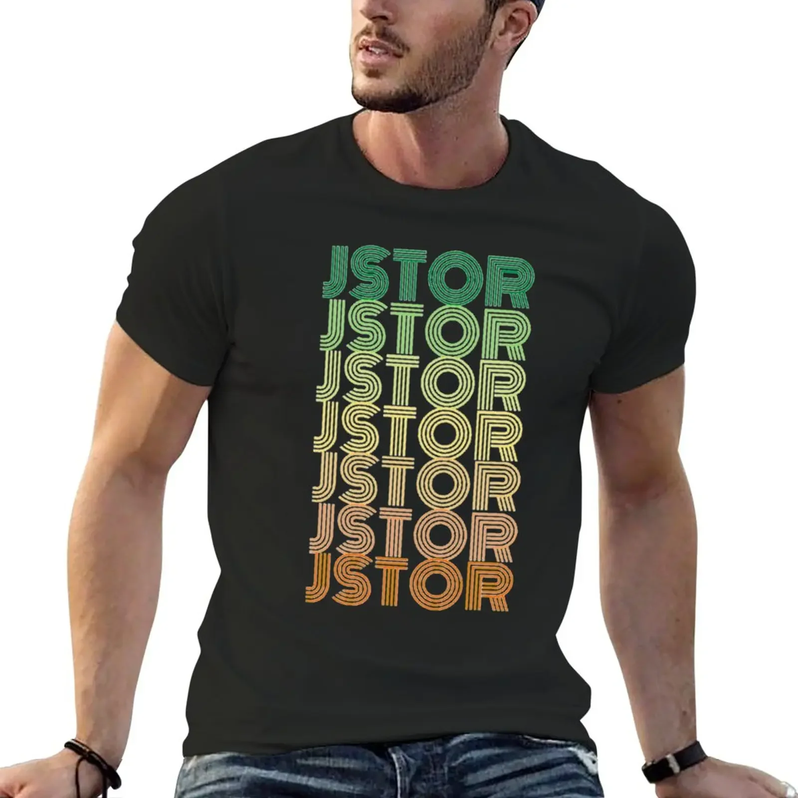 New Jstor and chill design T-Shirt anime rapper graphic tees men clothing