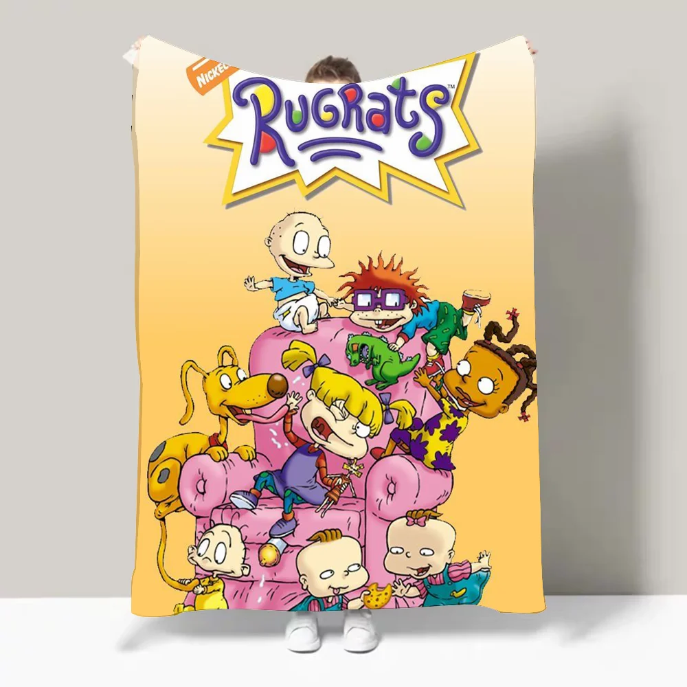 Anime R-rugrats Blanket Design Lightweight Throw Blanket For Dorms, Naps, Living Room, Office,Sofa,All-Season