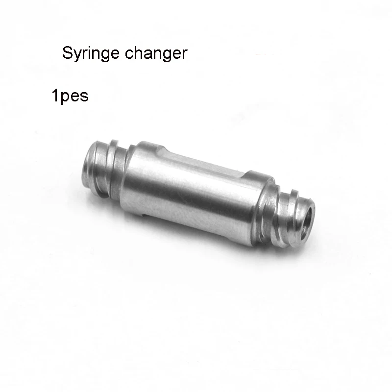 Stainless steel screw mouth syringe plug conversion head fat grafter suction grease needle tool converter tool