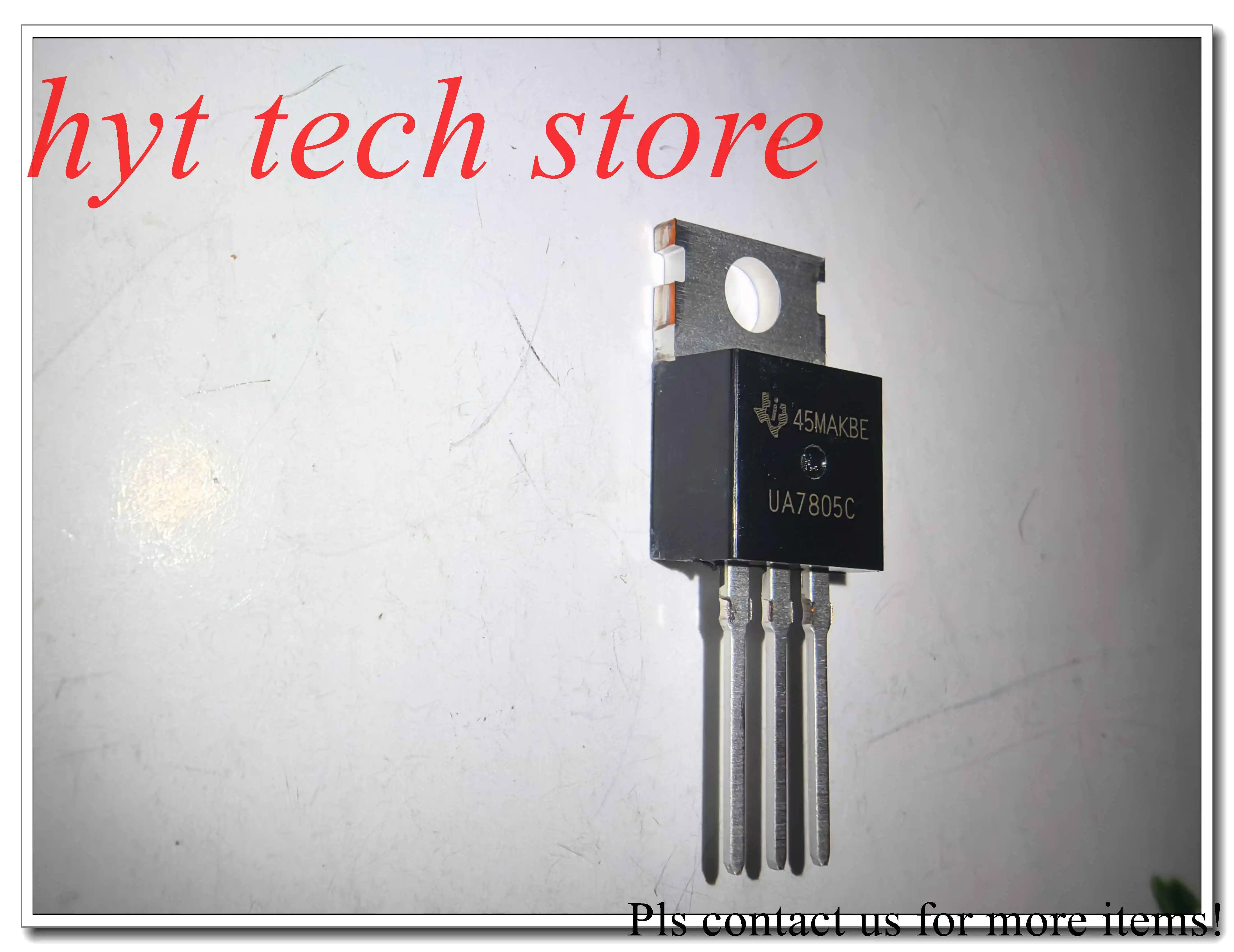 5pcs lot of UA7805C  UA7805CKCS Original transistor, 100% Original and tested before shipment