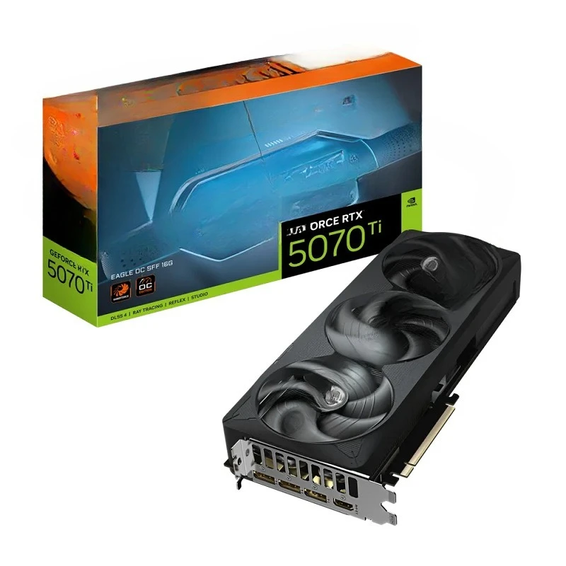 

RTX 5070 Ti Eagle OC SFF 16G Gaming Design AI Computer Graphics Card
