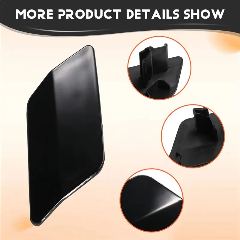 For VW Sharan 2011-2016 Car Headlight Washer Cover 7N0807937 LH Side Front Bumper Spray Guard