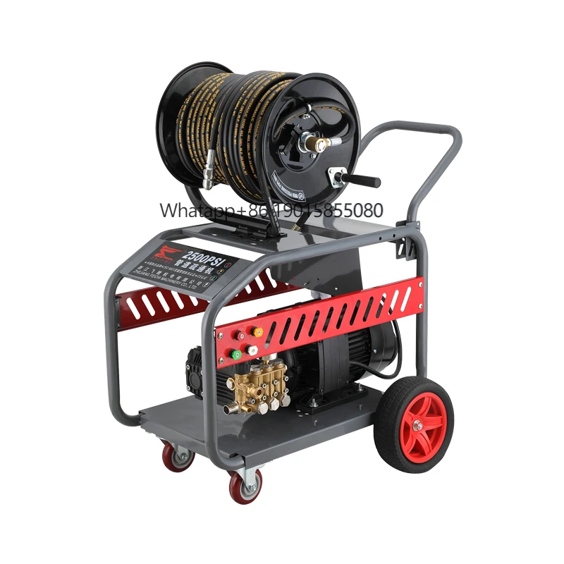 

Sewer Drain Cleaner High Pressure Washer Sewer Pipe Cleaner Car Wash Machine Automatic Touchless High Pressure Cleaning Machine