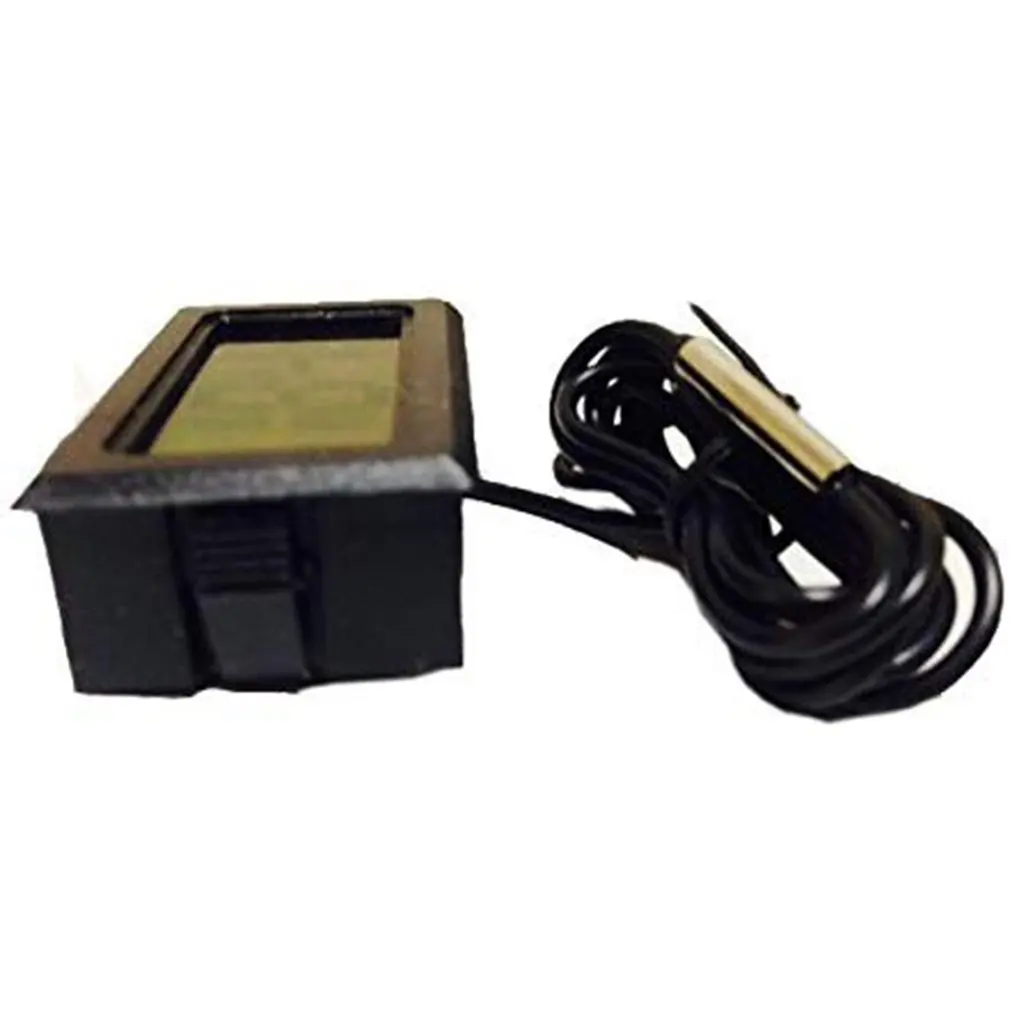 LCD Digital Thermometer Without Battery Freezer Mini Thermometer Indoor Outdoor Electronic Thermometer With Sensor