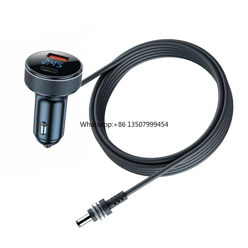 

2M/3M/5M for Starlink Mini DC Power Cable, Digital Display DC Car Power Cable 18AWG 12-24V