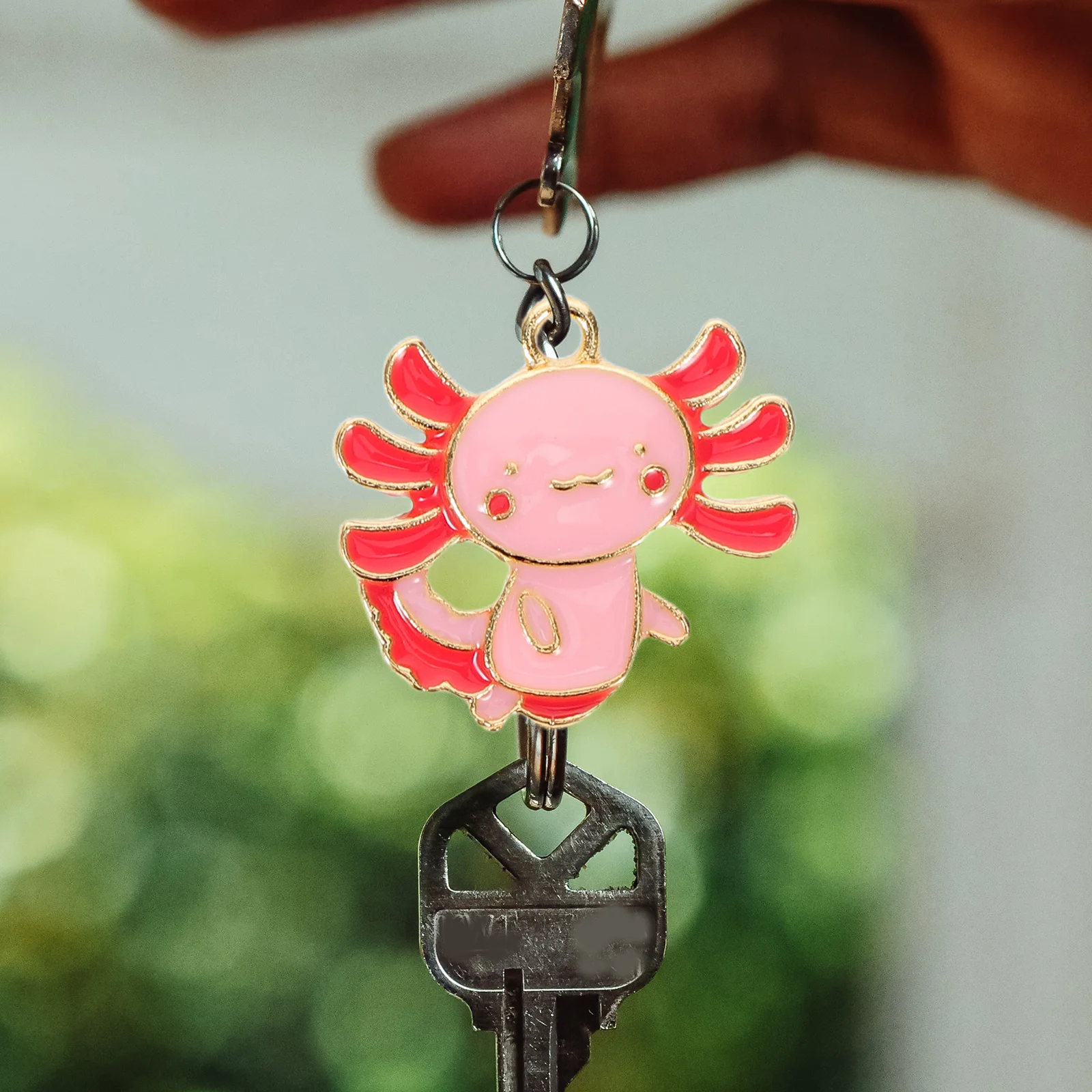 

10Pcs Mini Axolotl Charms - Kawaii Cartoon Pendants for DIY Jewelry - Necklace Bracelet Bag Pendant Craft Making Accessories