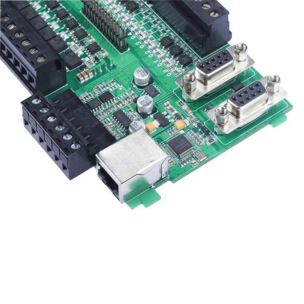 New Amsamotion Ethernet PLC CPU226 6ES7 24DI/16DO 216-3AD23/3BD23-0XB8 2AI 1AO Relay Transistor Support Win CC S7 Protocol