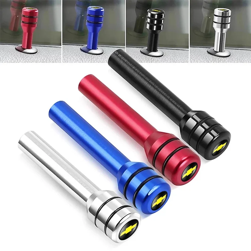 

2/4 шт. автомобильные дверные ручки замка, подъемные крышки из алюминиевого сплава для Chevrolet Spark Captiva Cruze Tracker Orlando Trax Epica