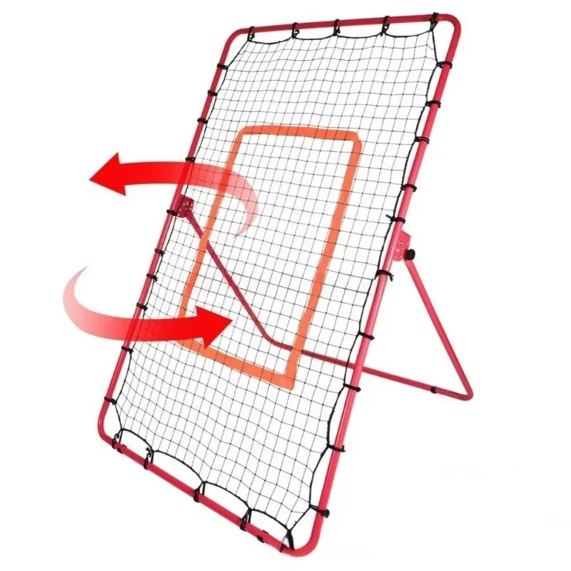 Adjustable 6x4Ft Volleyball Rebound Net - Multi-Sport Training Net for Baseball, Hockey, Softball Hitting & Pitching