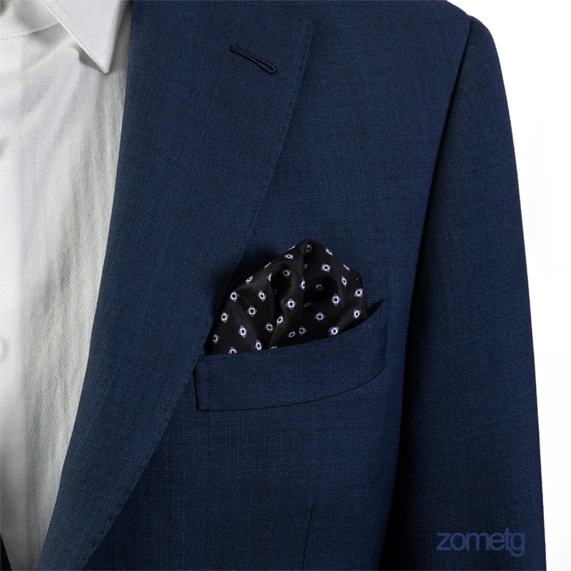 แฟชั่น Pocket Square Mens ผ้าเช็ดหน้า Hanky หรูหราสีชมพู jannyday zometg Mens Pocket Square