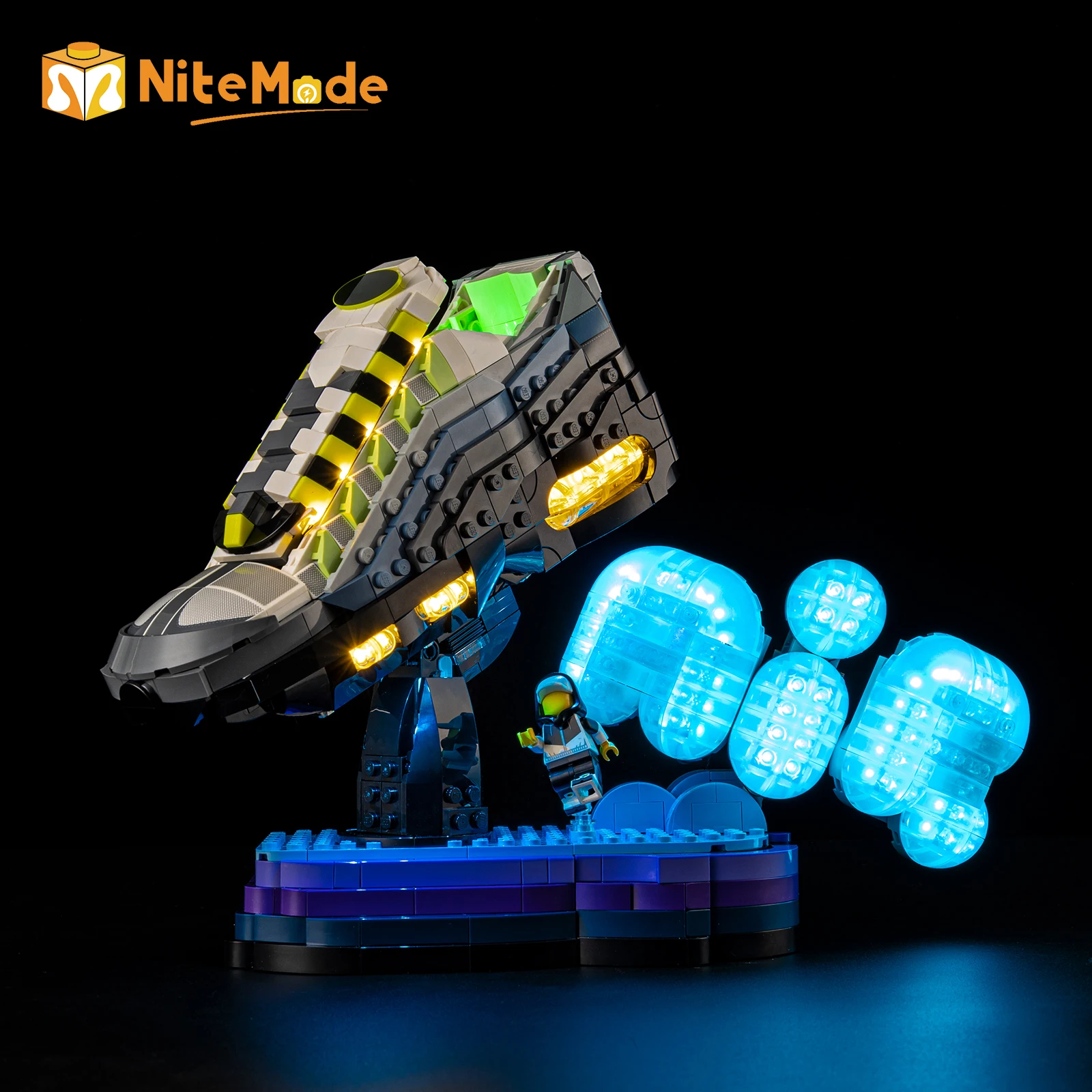 

Набор светодиодных ламп Easylite, подходящий для Lego Nike Air Max 95 X Lego Set 43025 (без модели)