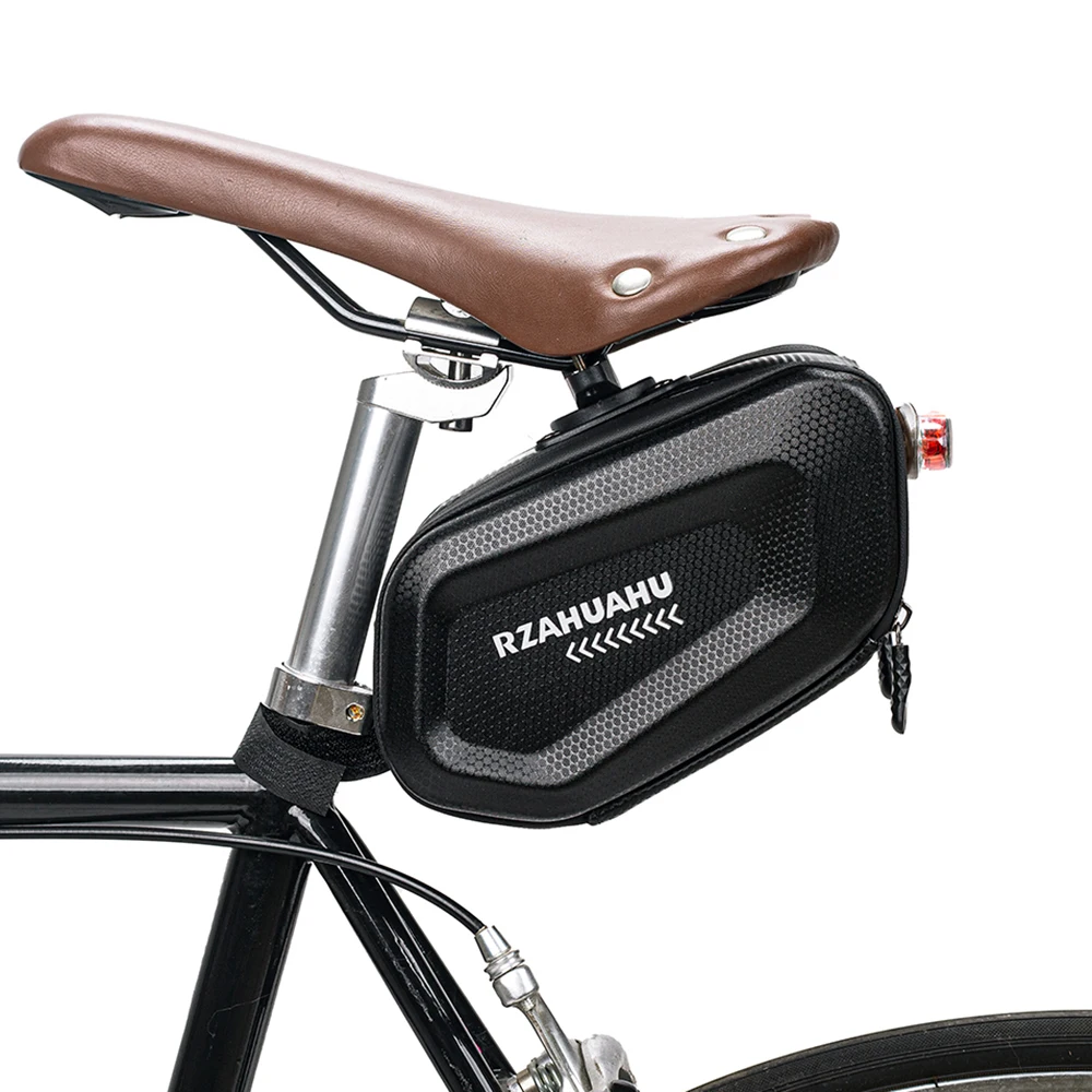 Cycling Bike Pannier Bag Bicycle Saddle Bag Waterproof Hard Shell Bike Under Seat Bag