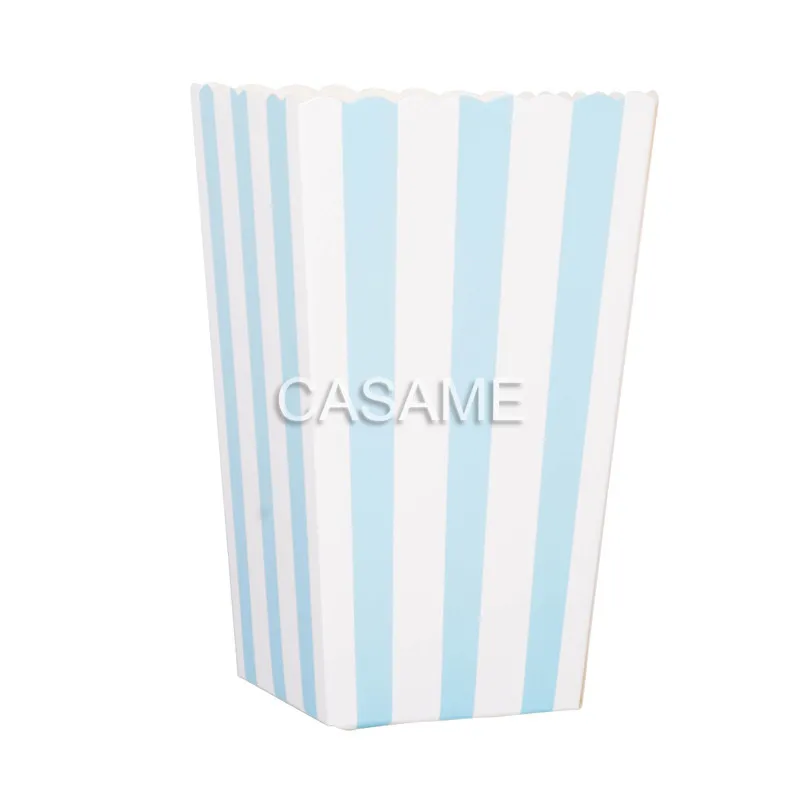 קופסאות פופקורן ורודות למסיבת ילדים 12 יחידות