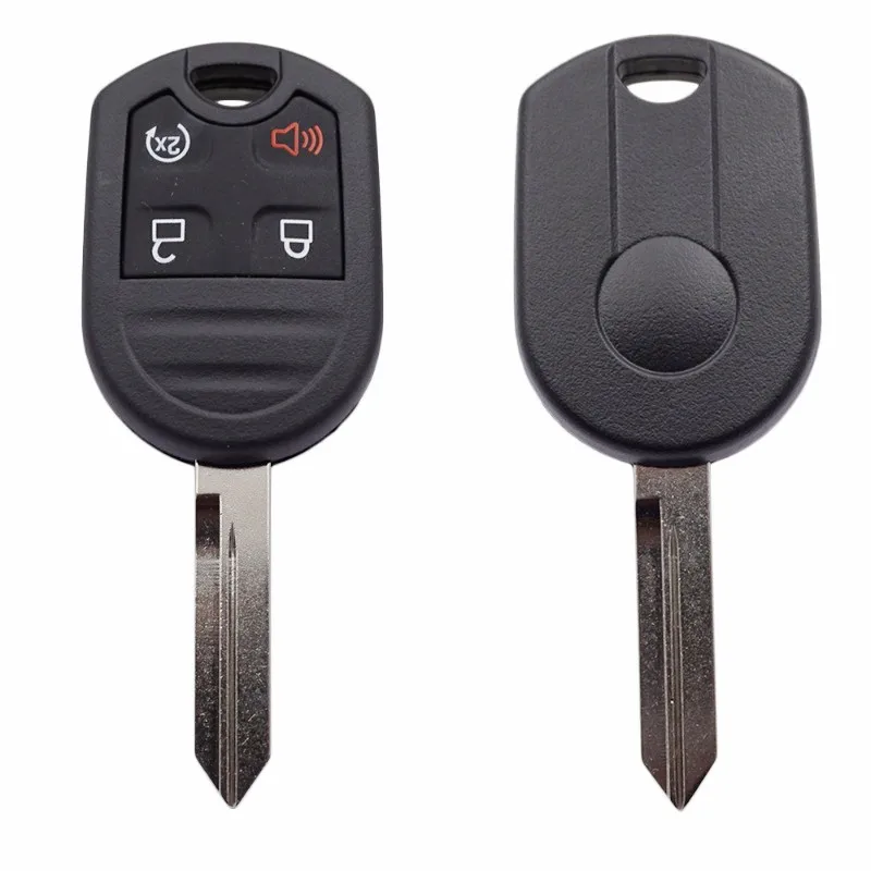 Remote Car Key Shell For Ford Edge Explorer Ranger Expedition Mustang Escape Taurus Tribute With Uncut Blade Car Key Case Fob