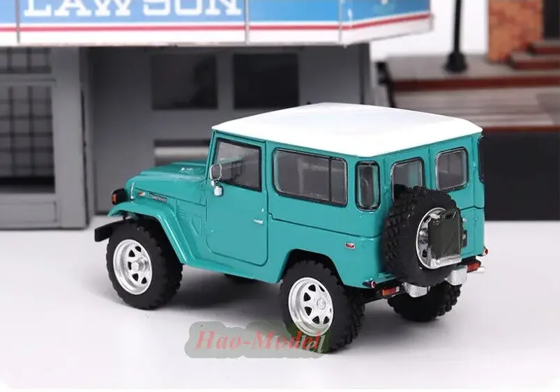 1:64 For Toyota FJ40 TM Jeep Alloy Metal Diecast Car Model Kids Toys Boys Birthday Gifts Hobby Display Collection Simulation