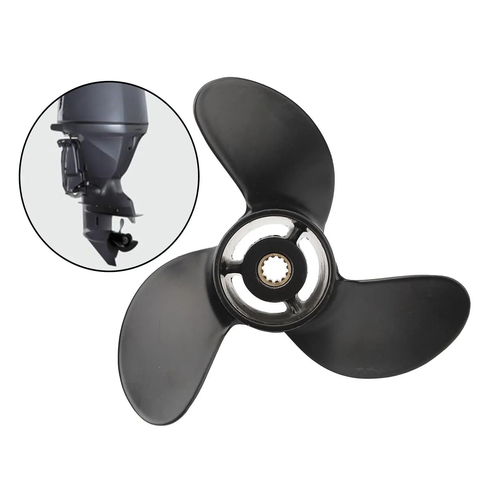 

Boat Propeller 7.8x8 Boat Propeller Engine Motor Spare Parts High Performance Premium Outboard Propeller for 4HP 5HP 6HP