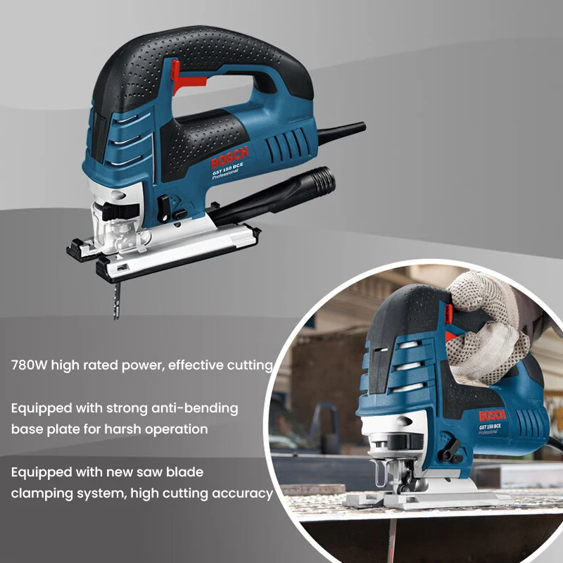 Bosch GST 150 BCE Jig Saw Carpentry Electric Saw Power Tools Metal Cutting Saw Household Wire Saw Pulling Saw