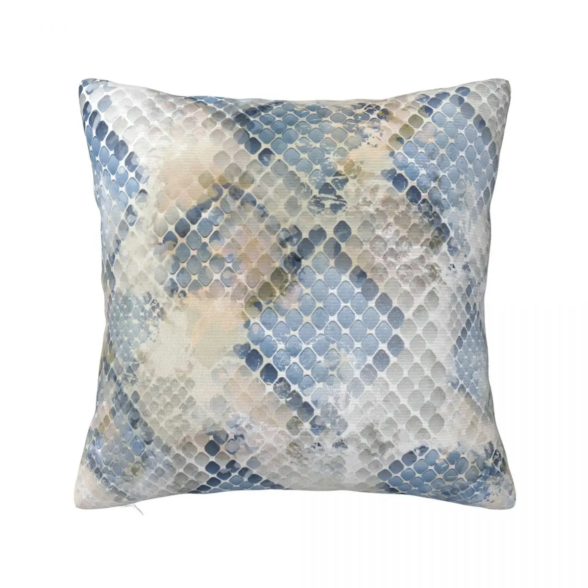 

Snake Skin Pattern Retor Pillowcase Printing Polyester Cushion Cover Gift Throw Pillow Case Cover Bedroom Zipper 45*45cm