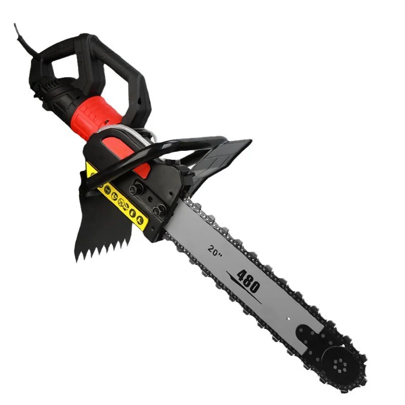 

XMSJ High Quality Diamond Chain Saw Electric Handsaw Brushless Chainsaw Machine Concrete Cutting Machine for Sale