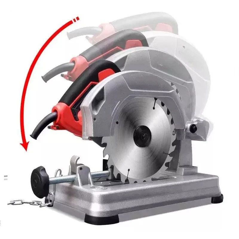 220V Mini Multifunctional Cutter  0-45° Desktop Cutting Machine for Wood Acrylic  Steel Metal Mini Electric Saw Table Saw