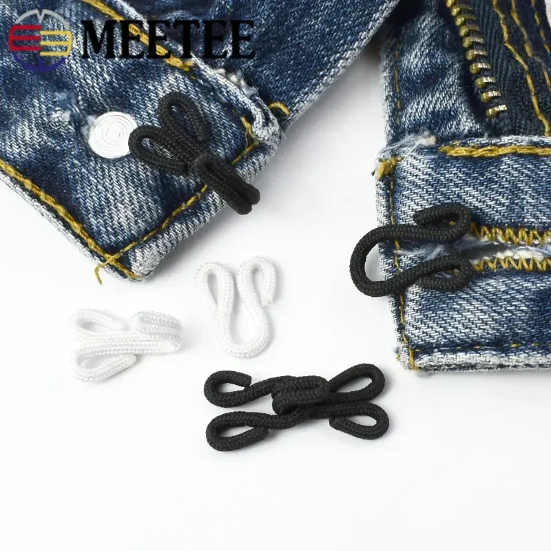 20/50Set Cotton Invisible Button Adjust Pants Skirt Coat Buckles Collar Hook Garment Underwear Bra Buckle DIY Sewing Accessories