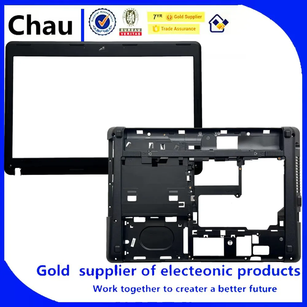 

New For Chau Probook 4440s 4441S 4445s 4446S Laptop LCD Front Bezel cover / Bottom Base Cover 683641-001 683639-001