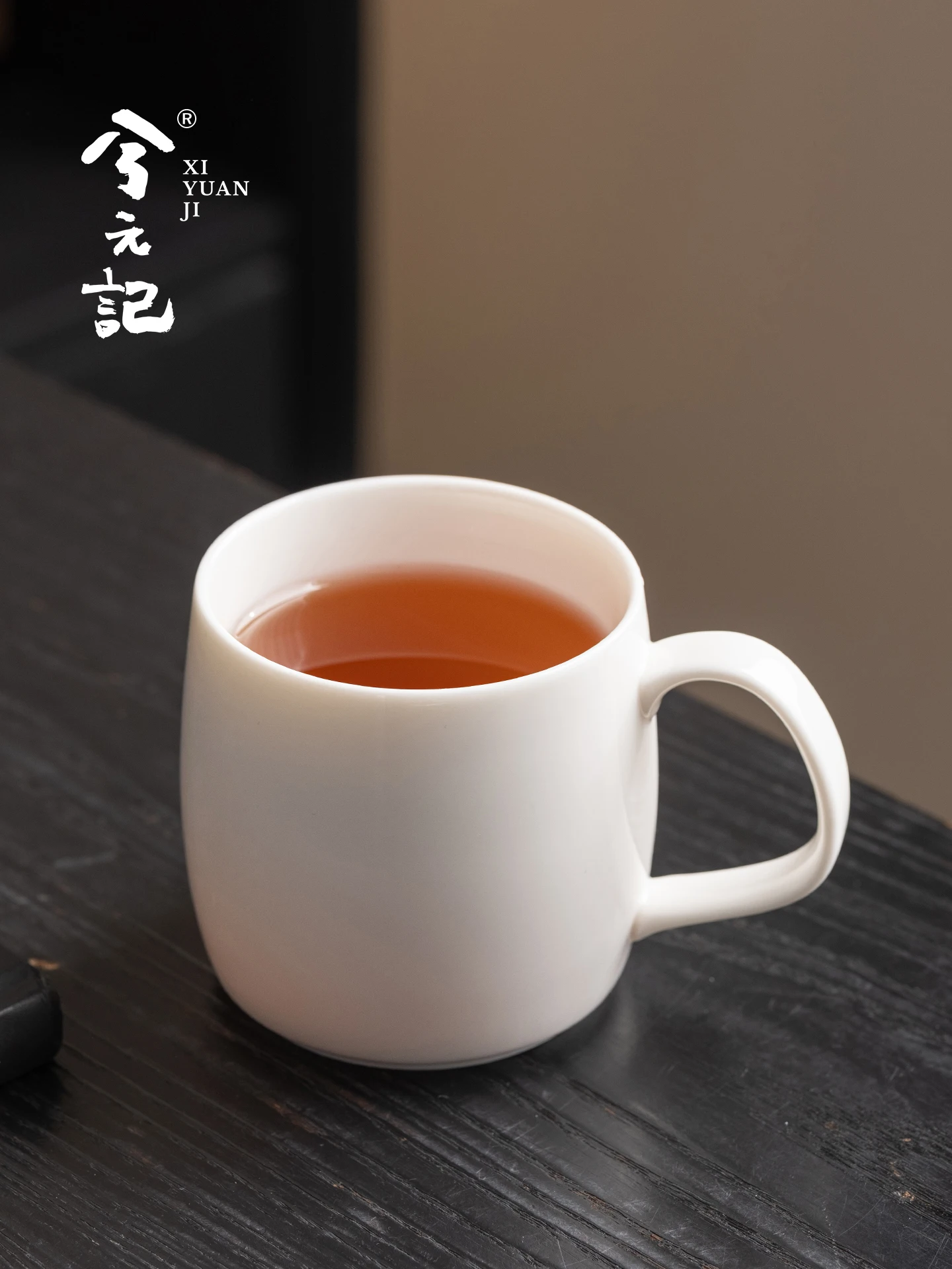 Mutton Fat Jade Ceramic Drinking Cup Home Breakfast Brewing Vessel Office Tea Infuser Coffee
