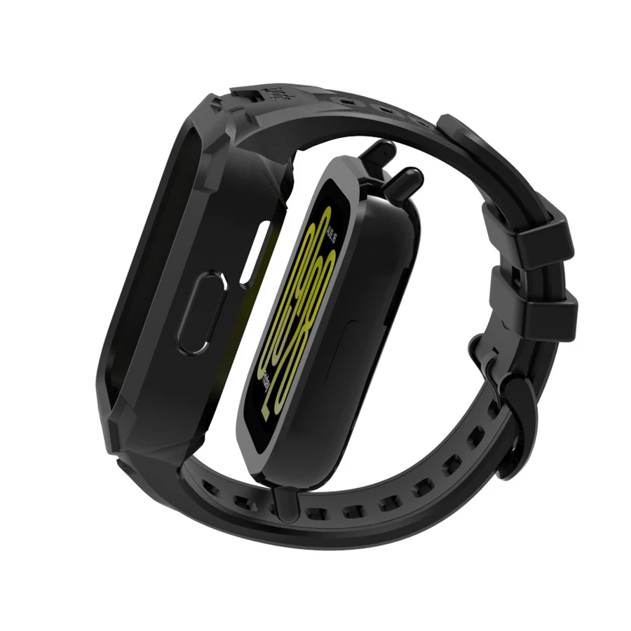 Case+Strap for Xiaomi Redmi Watch 5 Active/Lite All-Around Protective Bumper Cover Shell Strap for Redmi Watch 5 Active/Lite