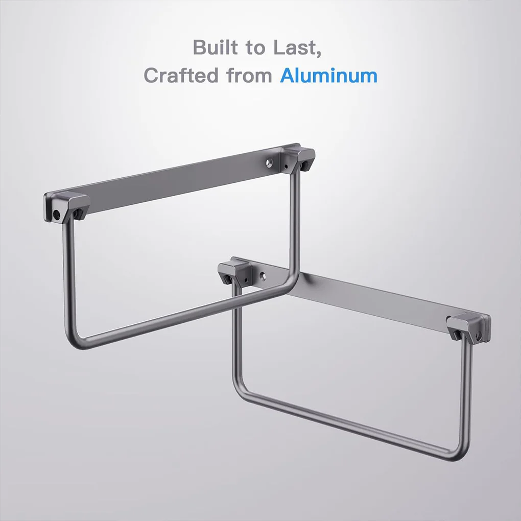 2x رف أحذية RV قابل للطي 2 حزمة تخزين مثبتة على الحائط لتوفير مساحة معلقة للتخييم