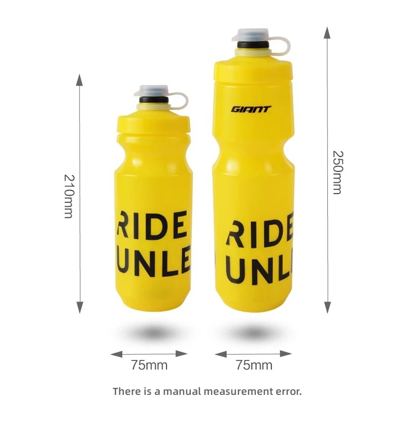 GIANT 600ml/750ml Fahrrad flasche MTB Rennrad Wasser flasche Outdoor Sport pp Flaschen tragbare große Kapazität trinken Fahrrad becher – Detail 4