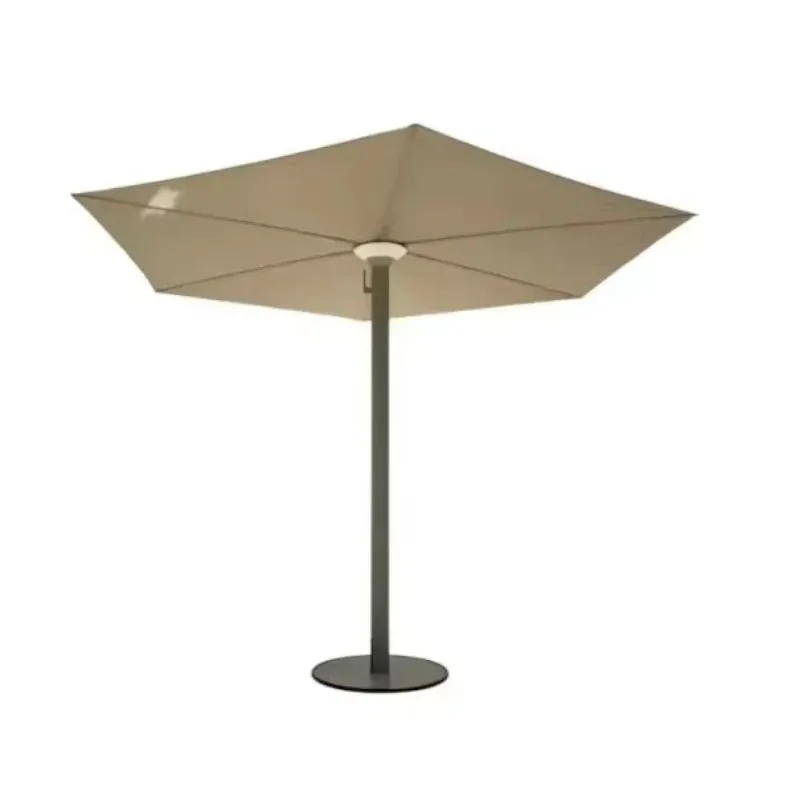 New Waterproof Outdoor Garden Umbrella Aluminum Frame Space-saving Design Fast Opening and Closing Manual OperationFast Delivery