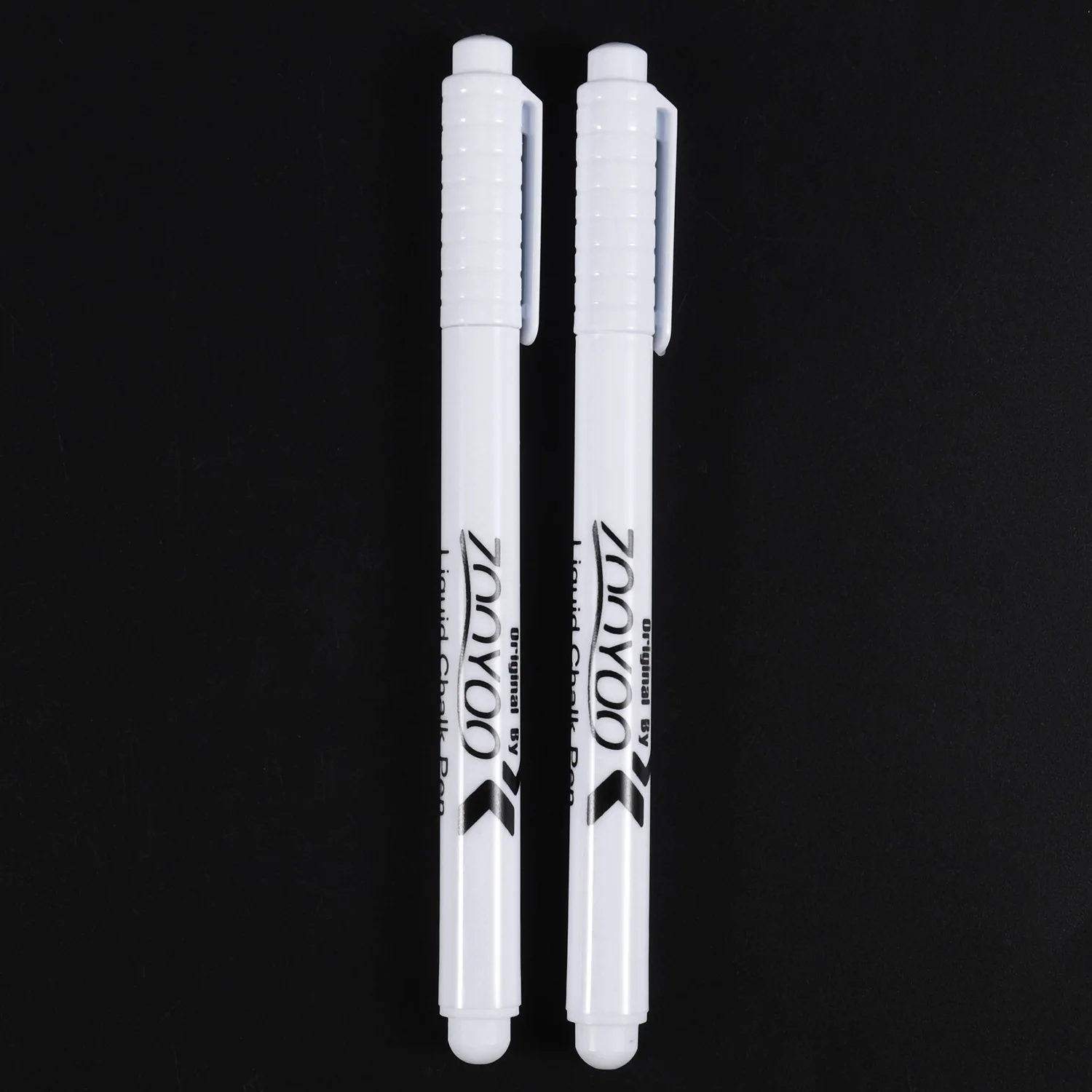 2PC Liquid Chalk Pen Marker For Glass Windows Chalkboard Blackboard white