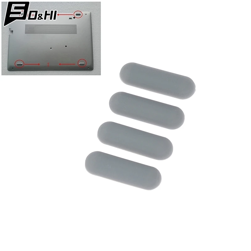4pcs/SET Bottom Case Rubber Feet Laptop Replacement Feet Base Laptop Stand  For MacBook Pro A1278 A1286 A1297 13/15/17 Inch