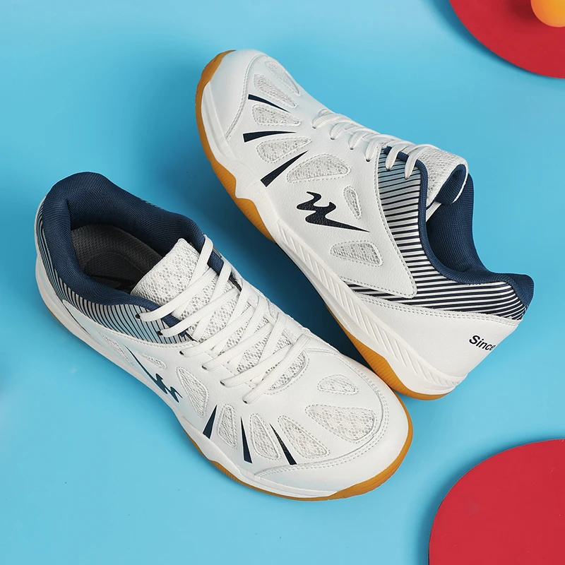 

Classic Brand Professional Table Tennis Shoe Top Quality Badminton Trainer Athletic Shoe Comfortable Anti Slip Indoor Court Shoe