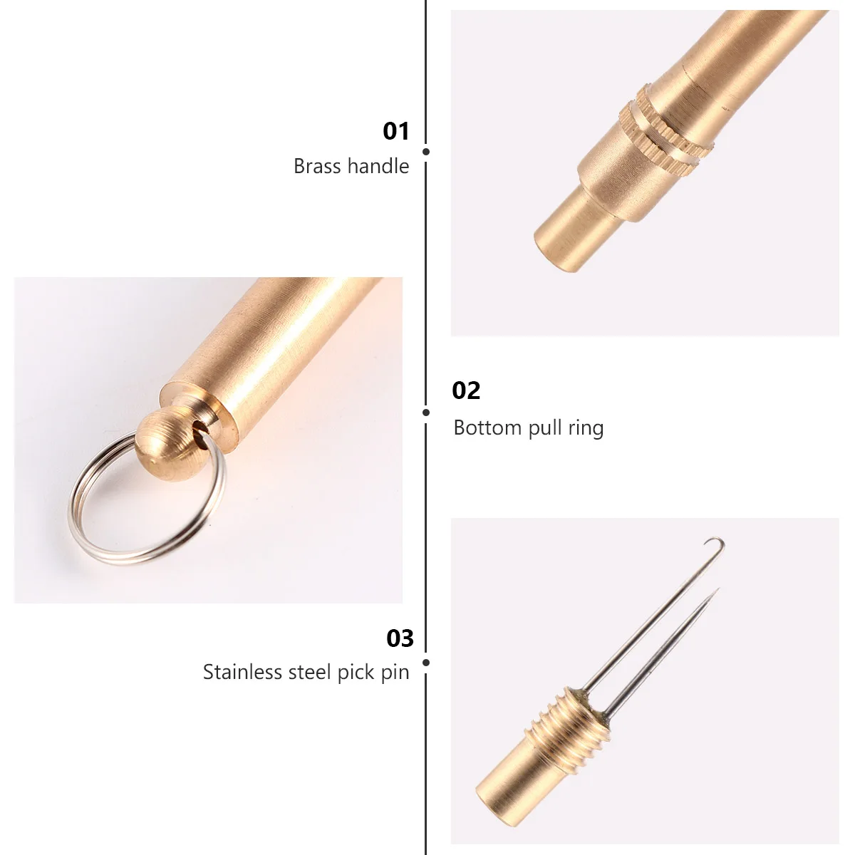 

2Pcs Copper Fishing Line Knotter Manual Tie Tool Portable Hook Tying Accessories Offline Anglers Essential