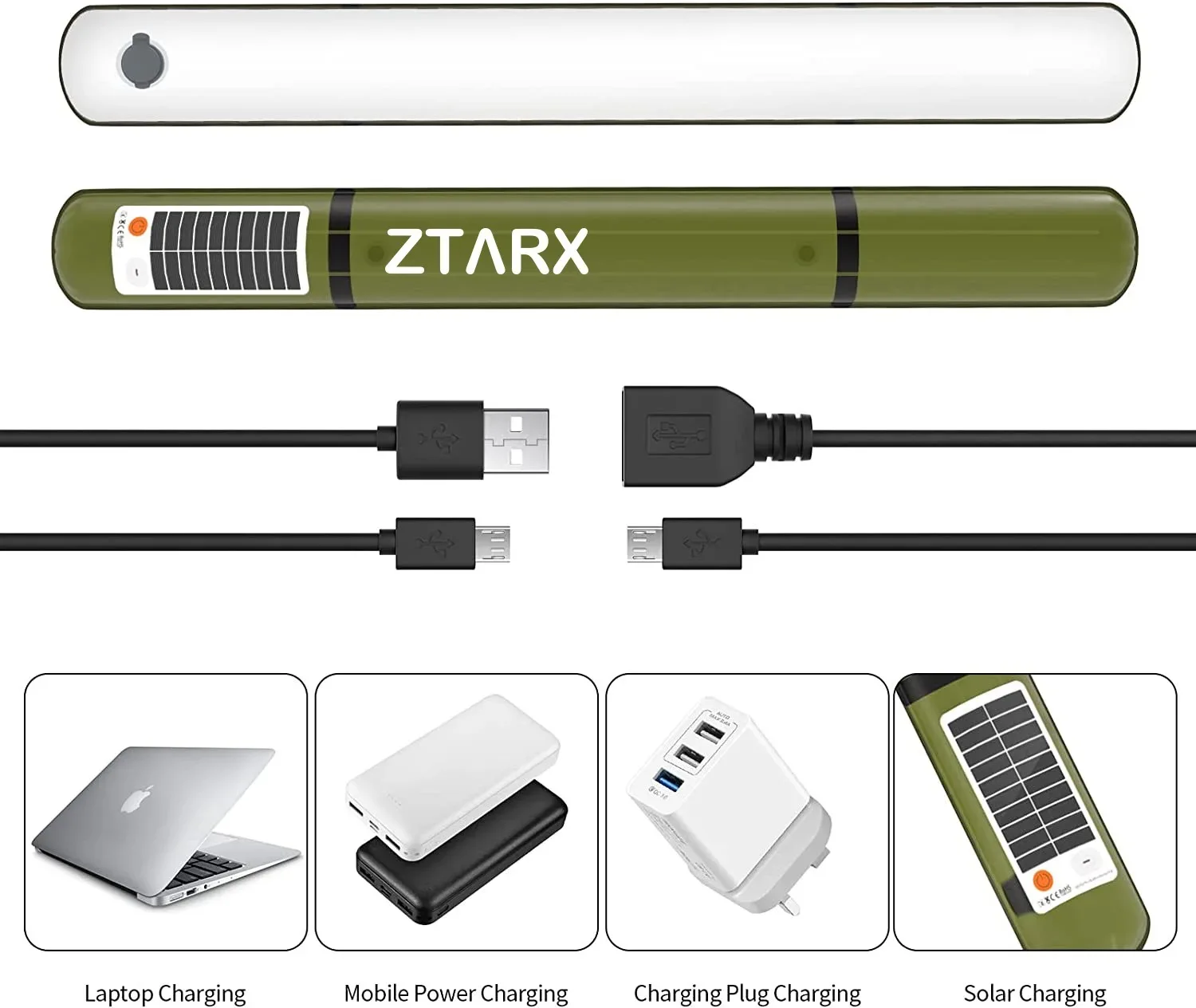 Imagem -05 - Luz Dobrável Portátil Inflável ao ar Livre Carregamento Solar Camping Light Carregamento Usb Iluminação de Tenda