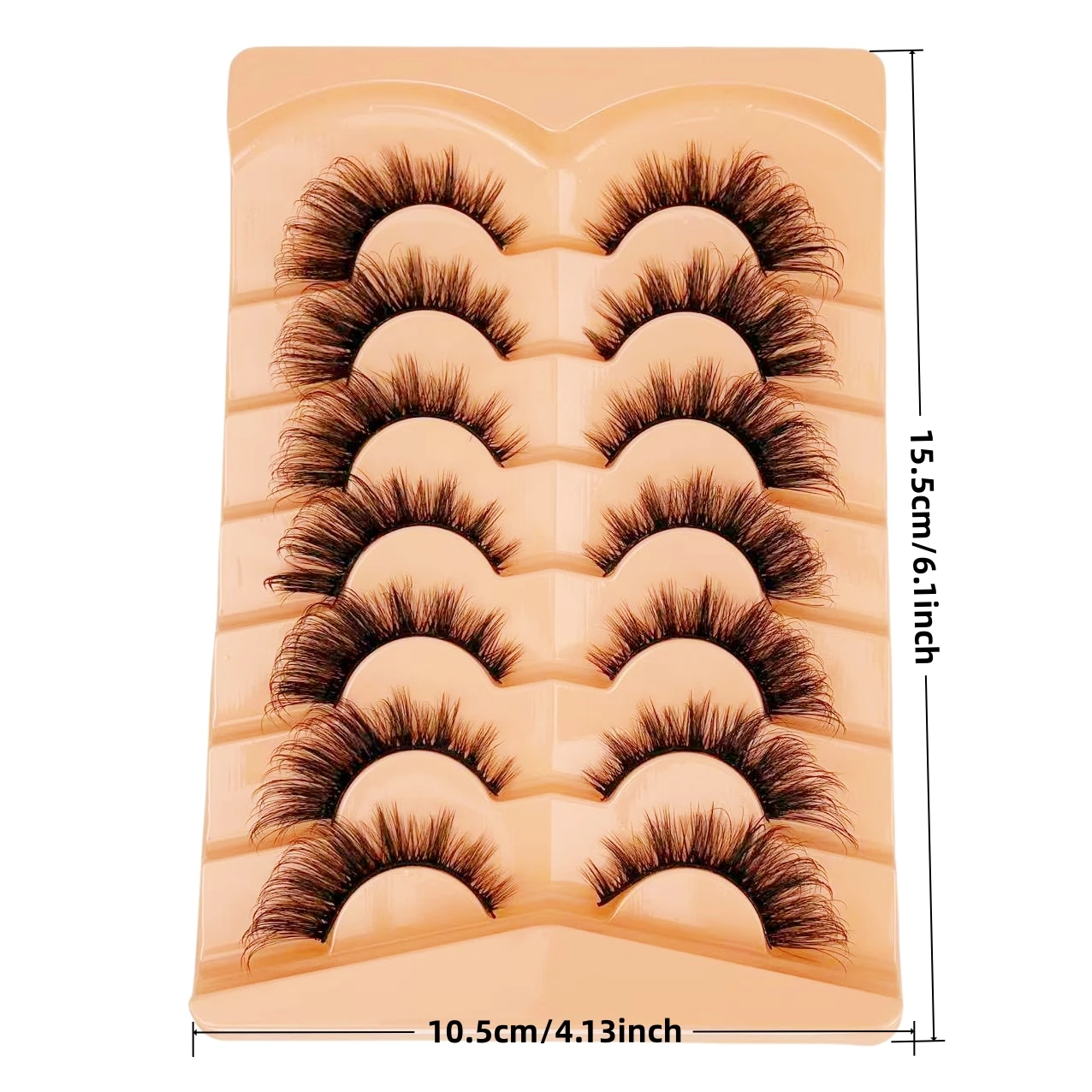 7 أزواج من رموش عين القطة، أدوات تمديد الرموش للزوايا الخارجية للعيون، مناسبة للتجمعات اليومية #2