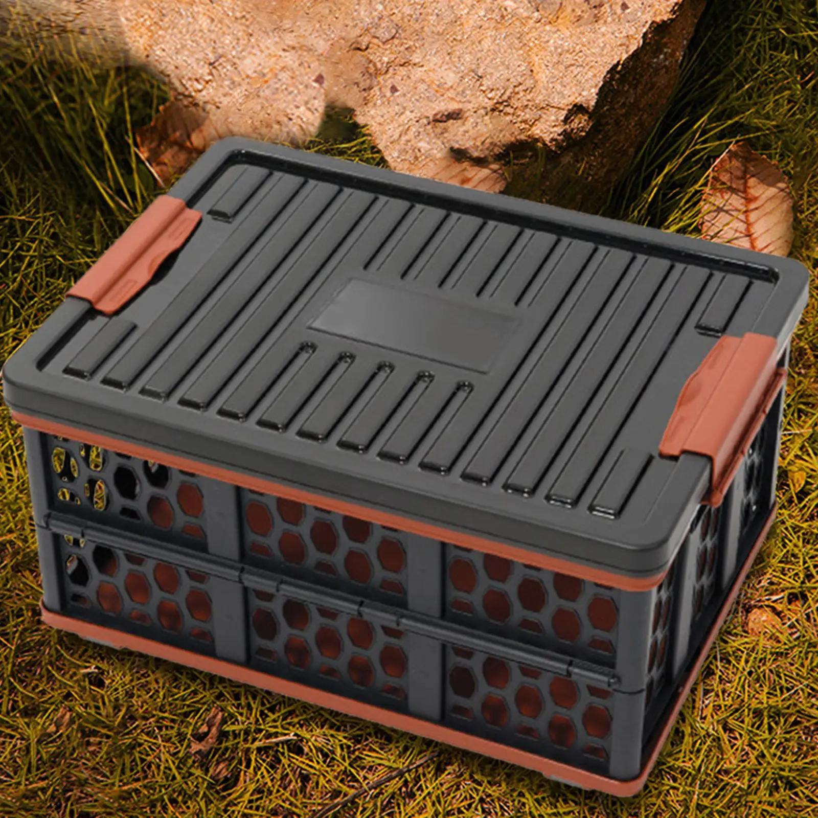 

Collapsible Car Trunk Organizer Camping Basket Grocery Carrier Cargo Fishing