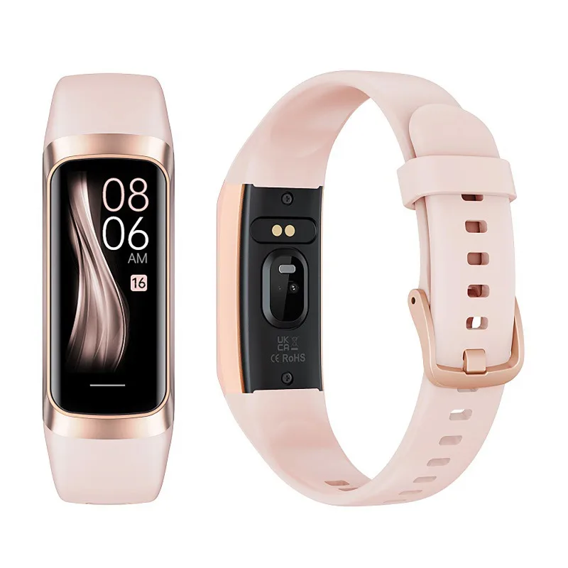 

Смарт-часы Amoled для мужчин, новый смарт-браслет для женщин, пульсометр, крови Smartwartch, водонепроницаемый умный браслет, спортивный фитнес-трекер