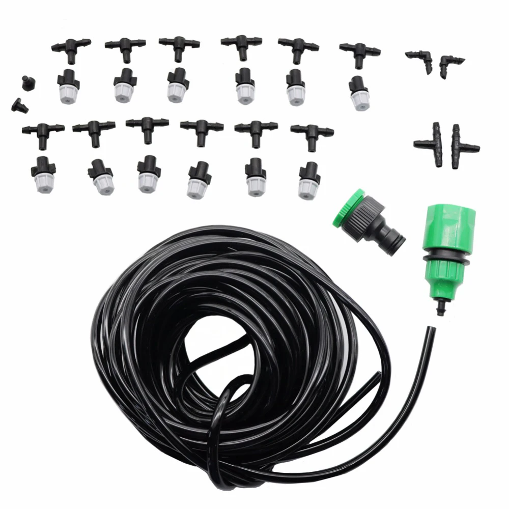 

10m Plastic Sprayer Suits Spray Cooling Atomization Tool Combination Sprinkler Nozzle Tool Garden Lawn Outdoors Irrigation Tools