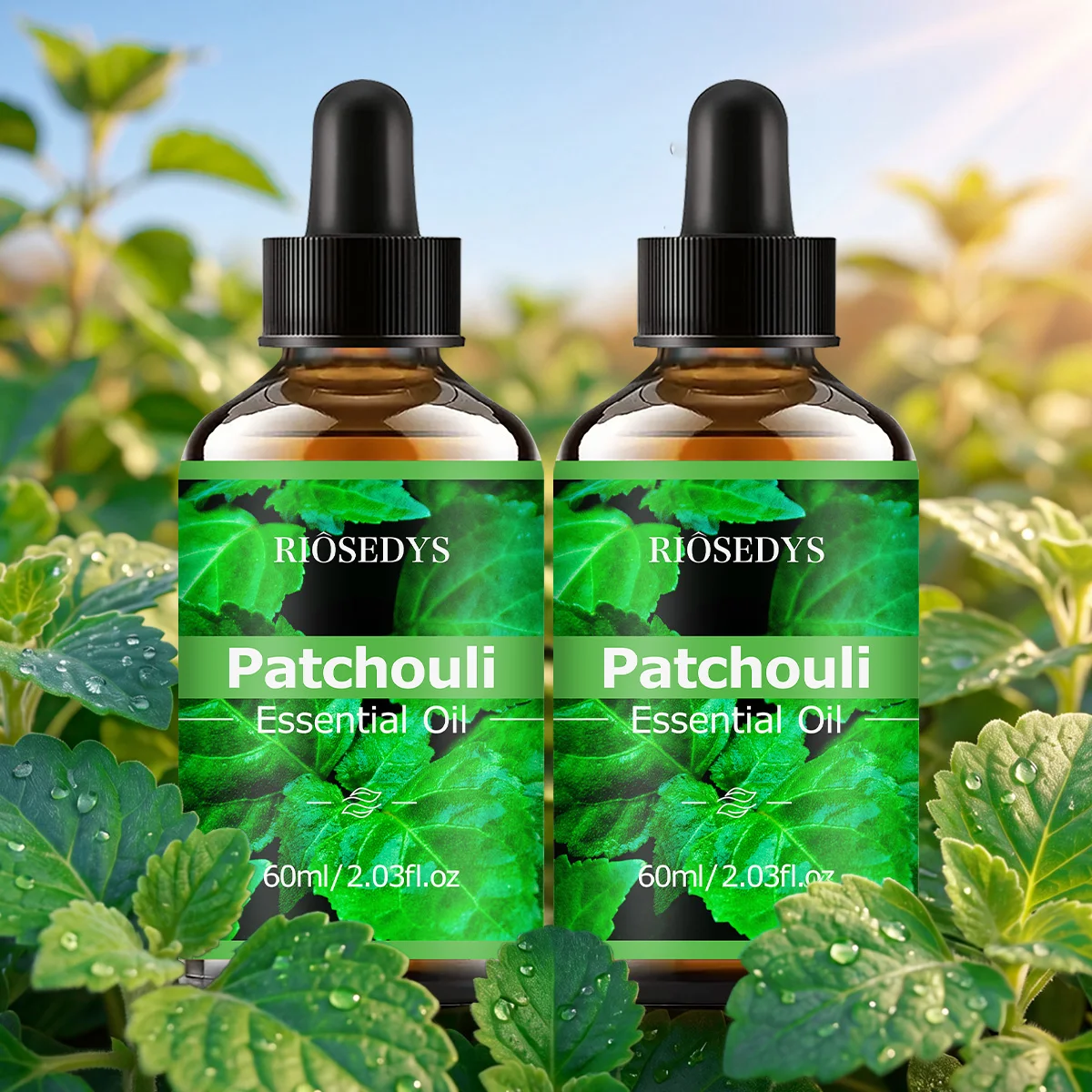 El aceite esencial de PATCHOULI de 60 ml tiene efectos profundos de nutrición e hidratación, lo que lo hace adecuado para masajes, cuidado de la piel e hidratación.