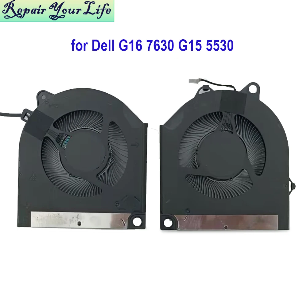 Cooling Radiator CPU GPU Fan For Dell G16 7630 G15 5530 2023 Gamer Laptop VGA Cooler DC12V EG75071S1-C280-S9A EG75071S1-C290-S9A