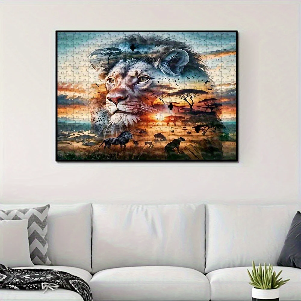 Puzzle per adulti da 500/1000 pezzi |   Divertimento gioco per famiglie di alta qualità, antistress, ideale per compleanni, Natale, Halloween e regali