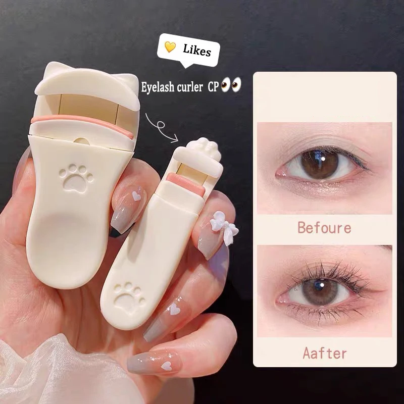 Eyelash Creeper Circle Fold Eyelashes Risers Clis Curler Woman Eyelash Hot Viewer Enhancer Professional Eyelash Curler JM07