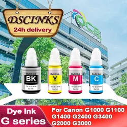 For Canon GI-490 GI-790 GI-890 GI 490 790 890 Pixma G1000 G1100 G1400 G2400 G3400 G2000 G3000 printer dye ink Canon ink