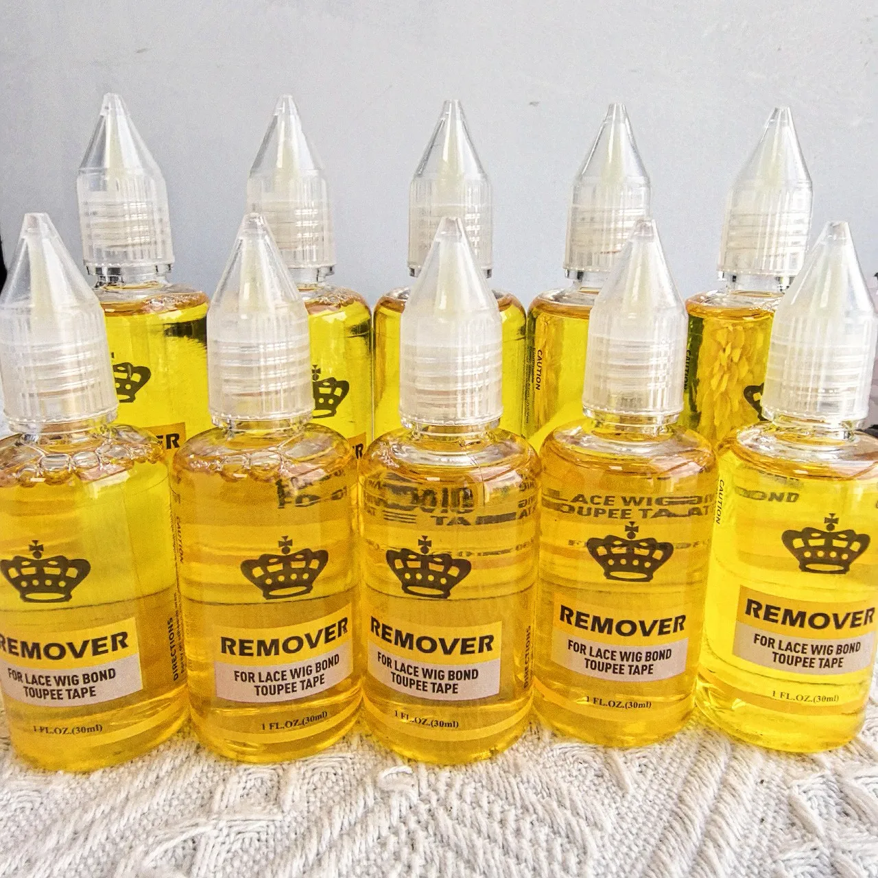 Wig Glue Remover 30ml X 1/5/10/20 Bottles Tape In Hair Extensions Remover For Adhesive Residue | Lace Front Wig Glue Remover