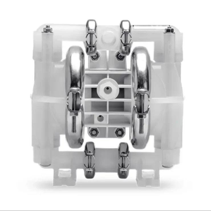 A bomba de diafragma TLF Wilden parte o diafragma duplo plástico para conectar a máquina de mistura e a máquina de enchimento