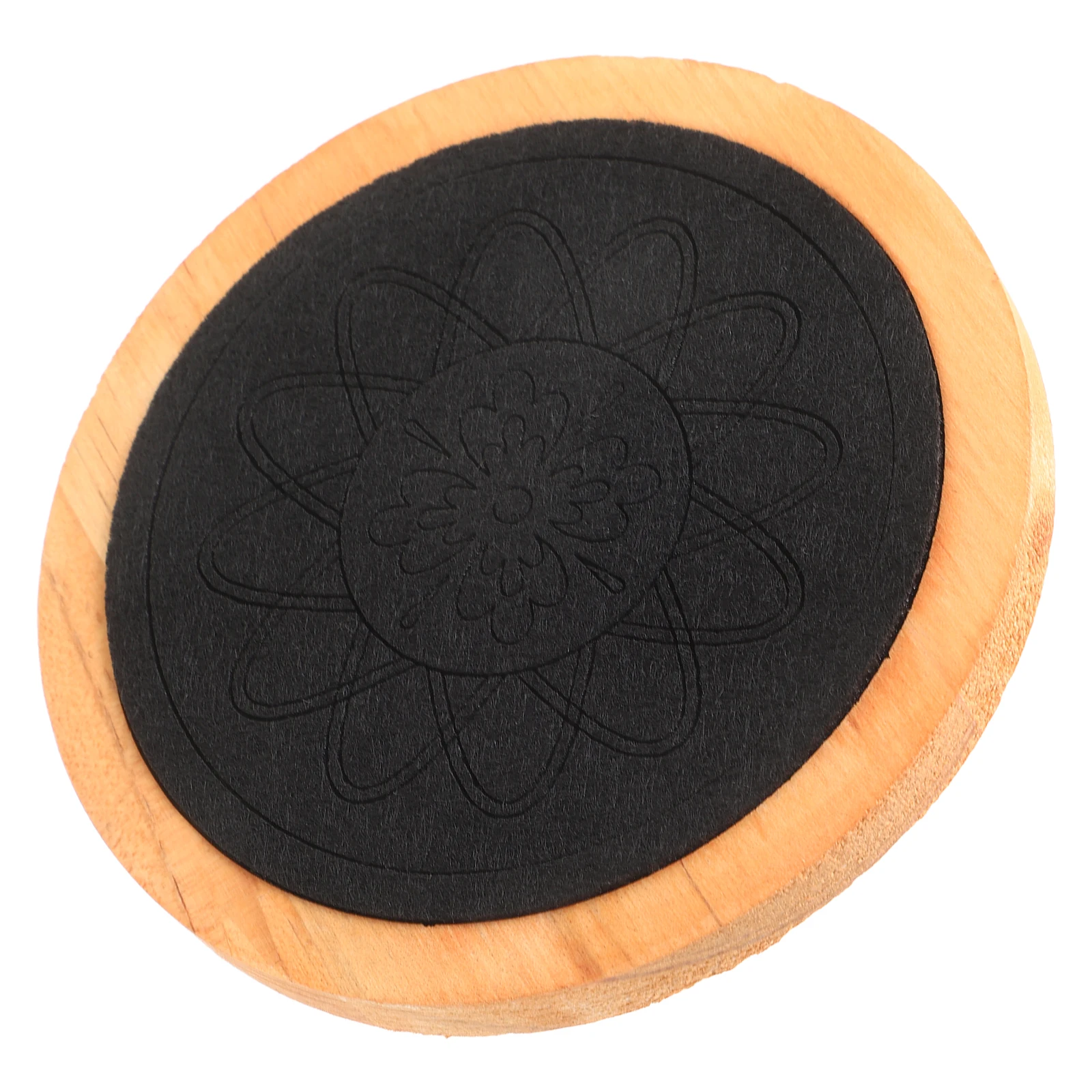 

1pcs Wooden Coasters Anti Slip Absorbent Round Mats for Drinks Coffee Table Farmhouse Reusable Wood Beverage Cup Pads