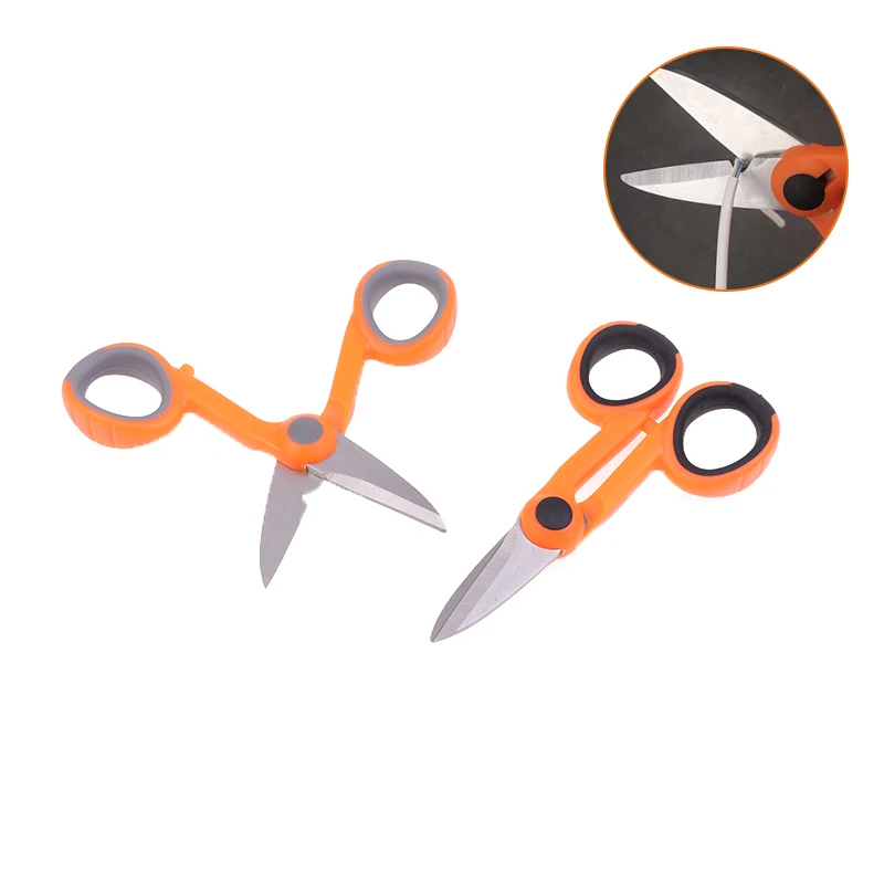 Fiber Optic Kevlar Cutter Scissors Kevlar Aramid Fiber Sharp Scissors Jumper Wire Pigtail Tools Electrician Tools