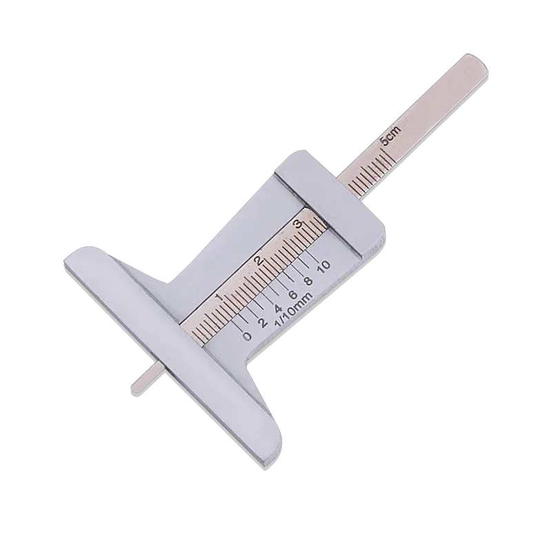 

Tire tread depth measurement vernier caliper small tread scale measuring ruler T-shaped caliper